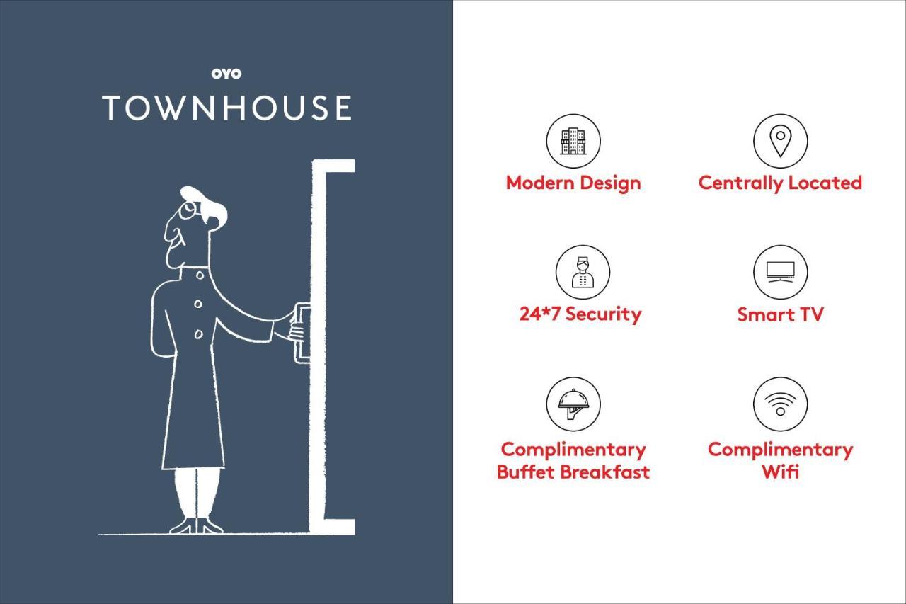 Oyo Townhouse 9 Hitech City Hyderabad Exteriör bild